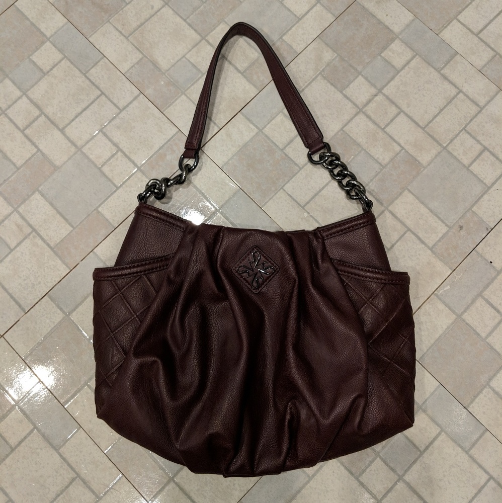 Simply Vera burgundy/wine colored purse
